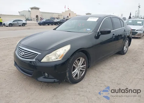 2012 Infiniti G25X from USA, damaged, VIN JN1DV6AR2CM731757